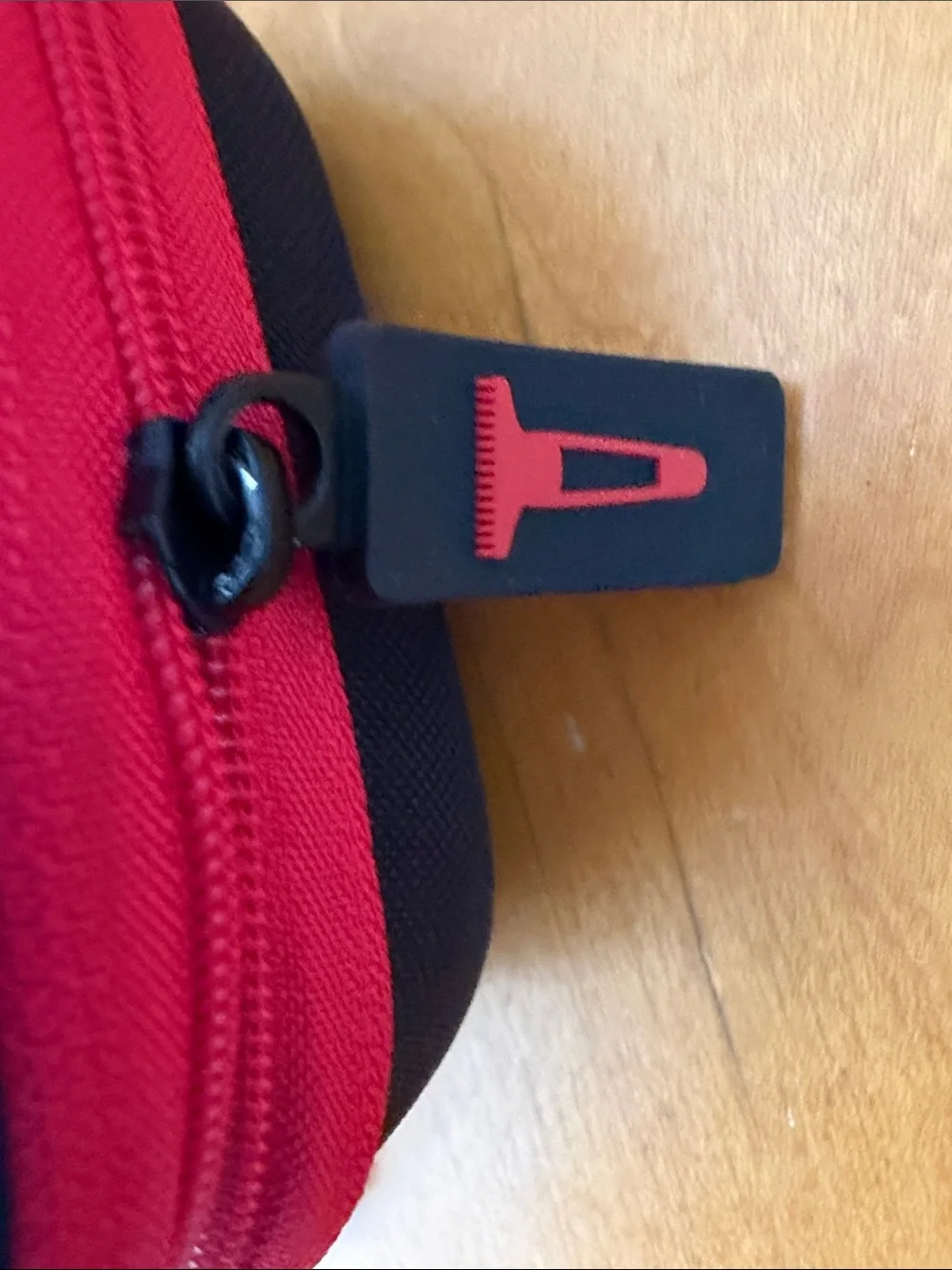 Supreme Black Toiletry Case with Red Logo